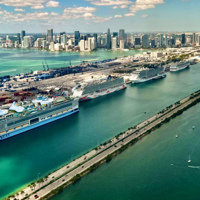 Puerto de cruceros de Miami