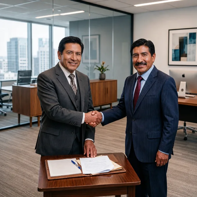 Firma de la compra de un departamento ya alquilado
